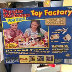 Popular Mechanics for Kids Toy Factory Build Your Own Toys